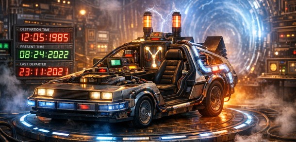 タイムマシンの夢占い